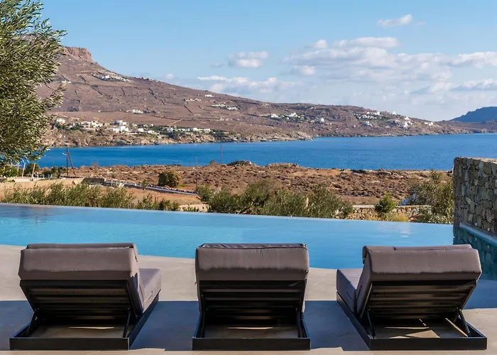 Вилла Amnos Mykonos - A Blue Eye Collection Калафатис