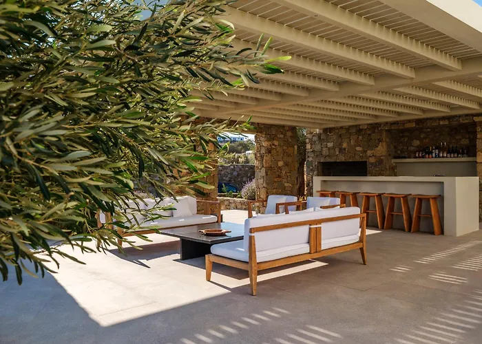 Вилла Amnos Mykonos - A Blue Eye Collection *