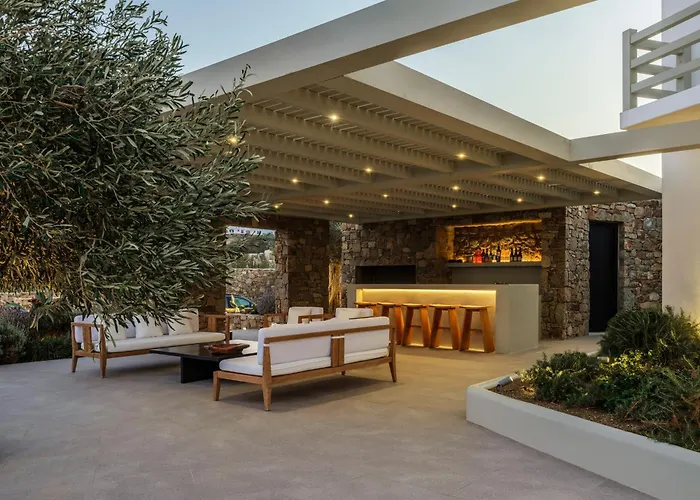 Вилла Amnos Mykonos - A Blue Eye Collection *