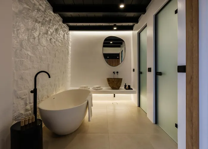 别墅 Amnos Mykonos - A Blue Eye Collection 卡拉法蒂斯