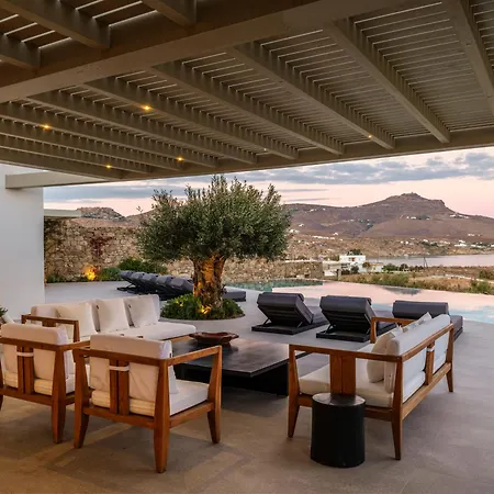 Amnos Mykonos - A Blue Eye Collection ヴィラ カラファティス