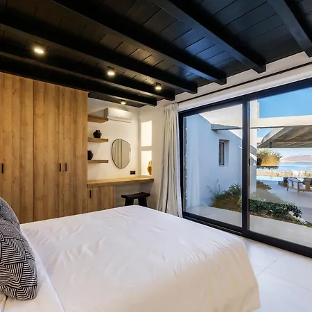 ヴィラ Amnos Mykonos - A Blue Eye Collection カラファティス