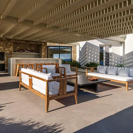 ヴィラ Amnos Mykonos - A Blue Eye Collection カラファティス